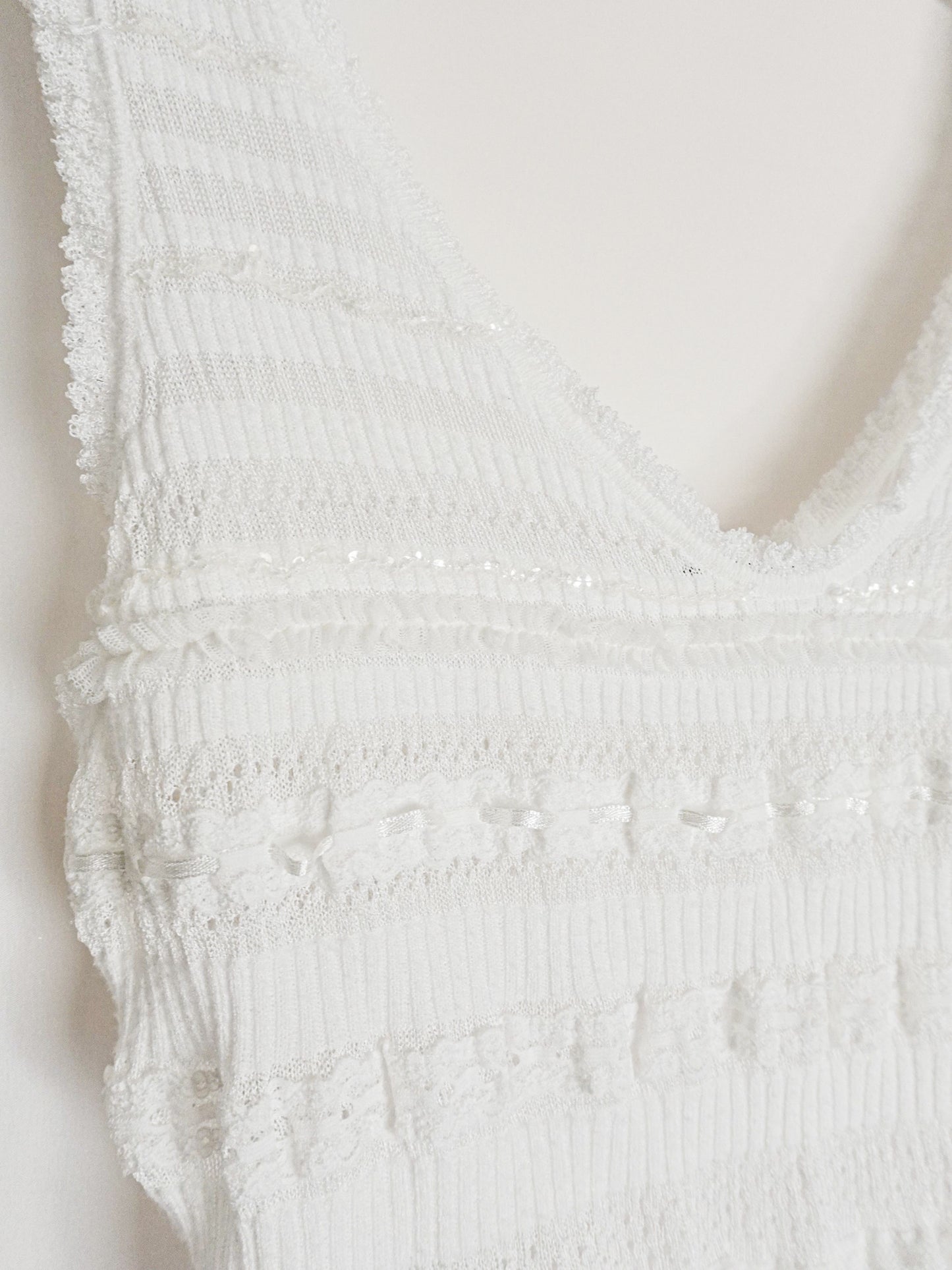 Lace Knit Vest