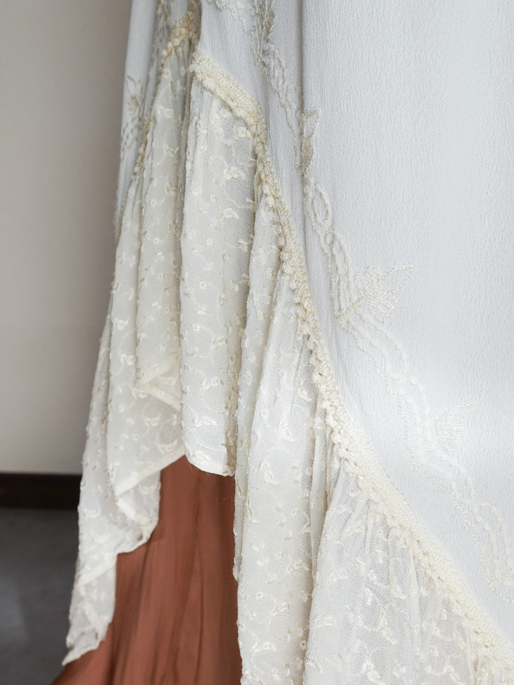 Lace Docking Embroidery Onepiece