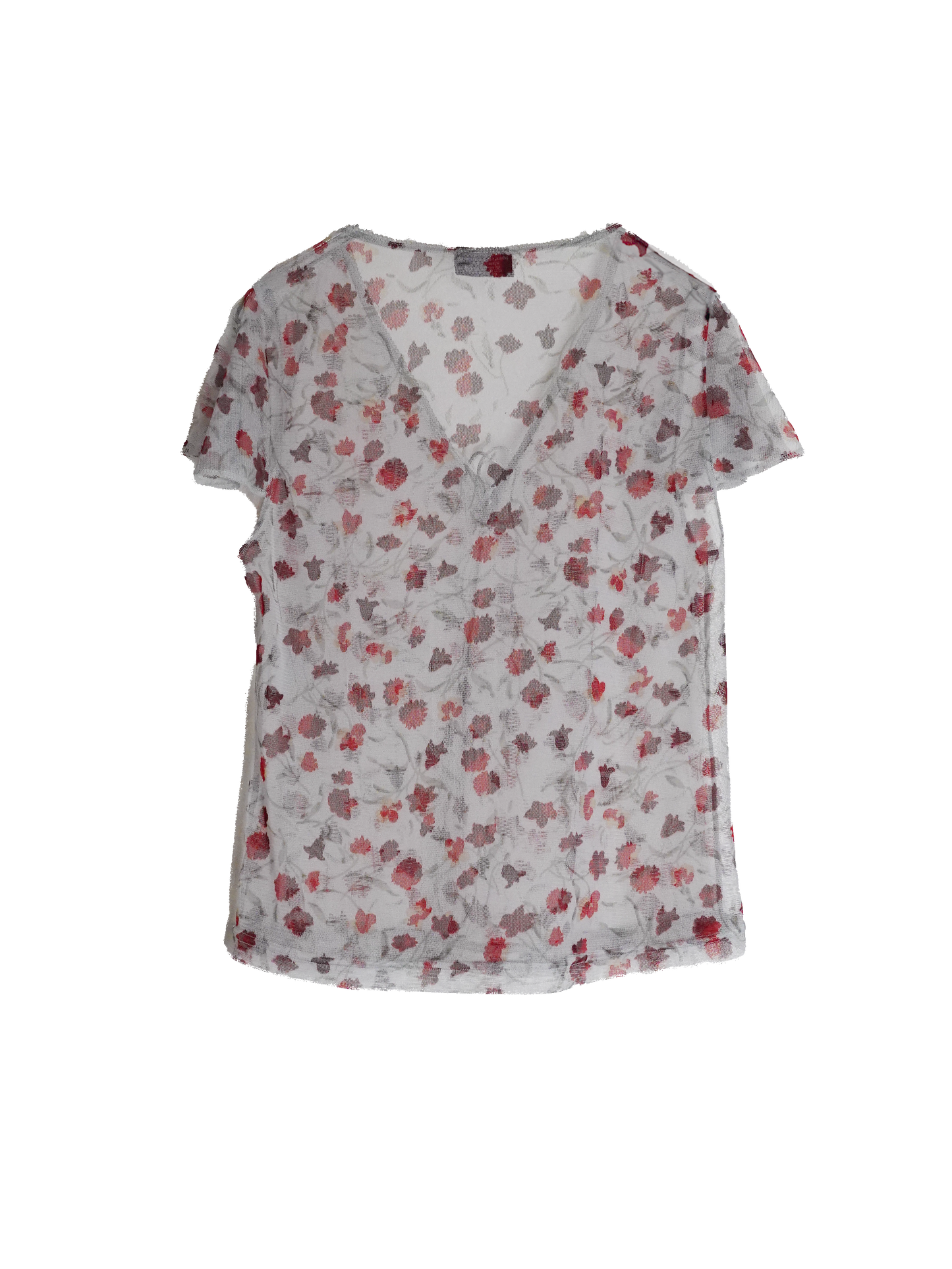 Sheer Flower Tops
