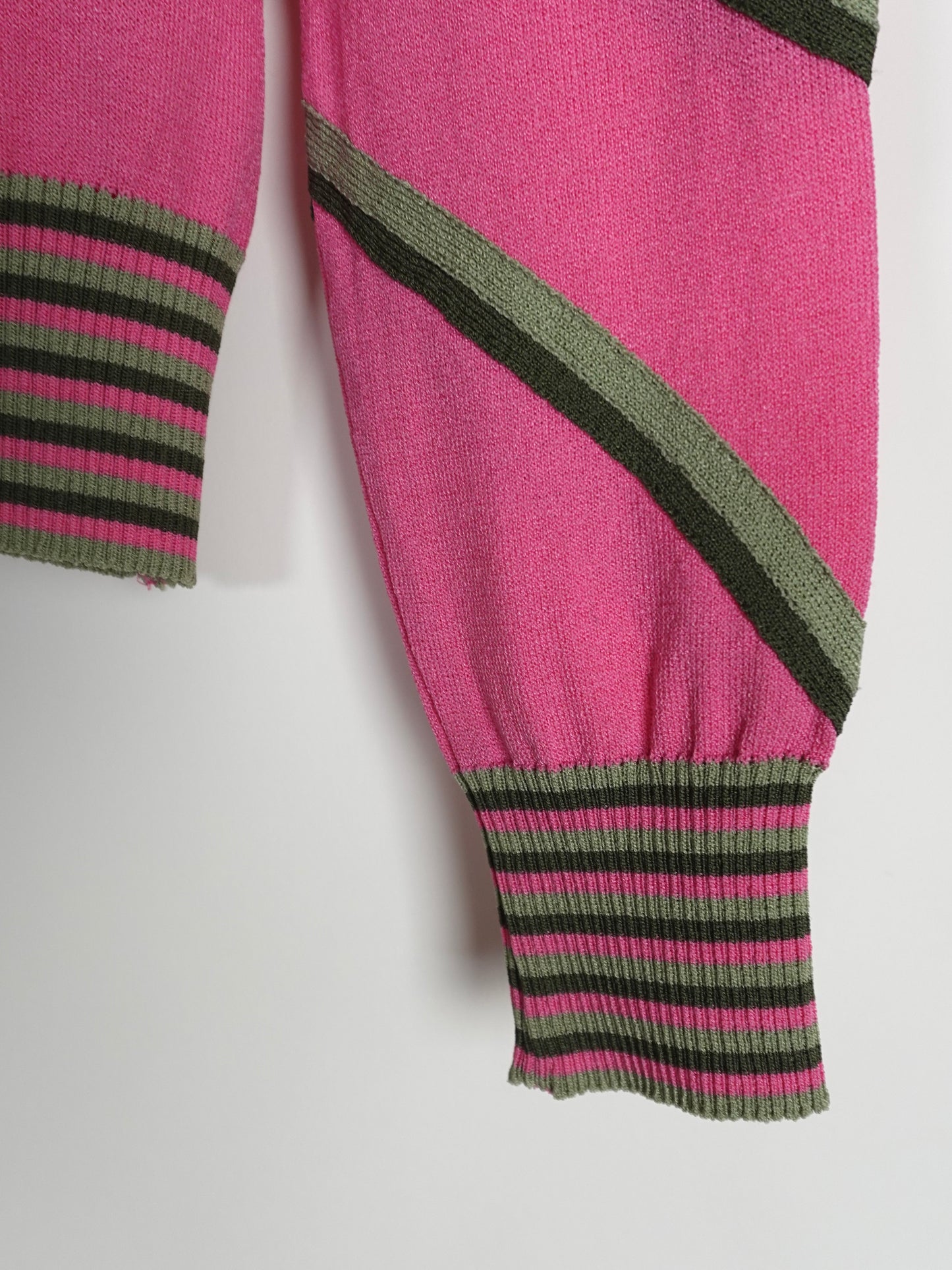 Pink V-Line Tops