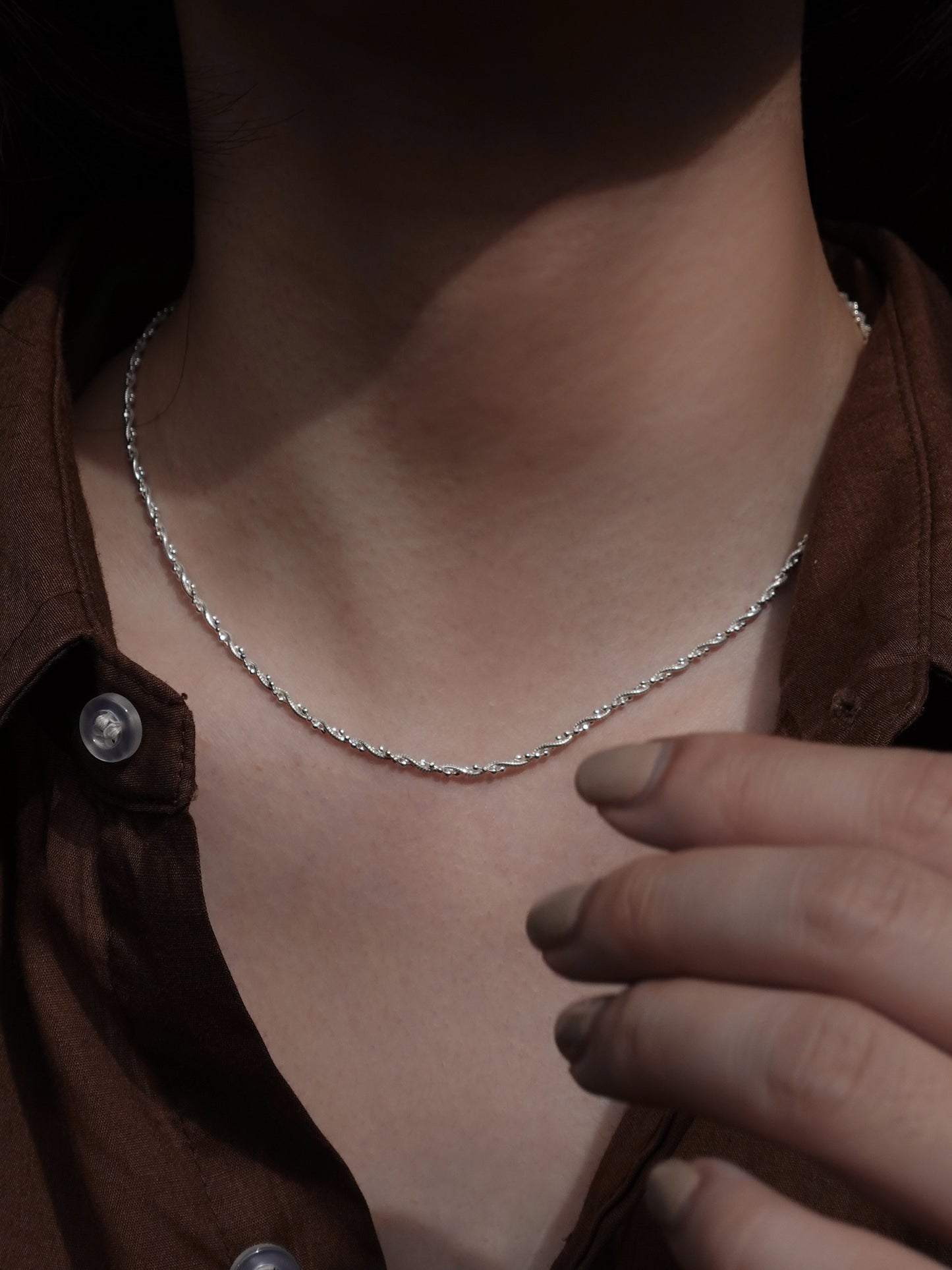 Italy Silver925 Chain Necklace