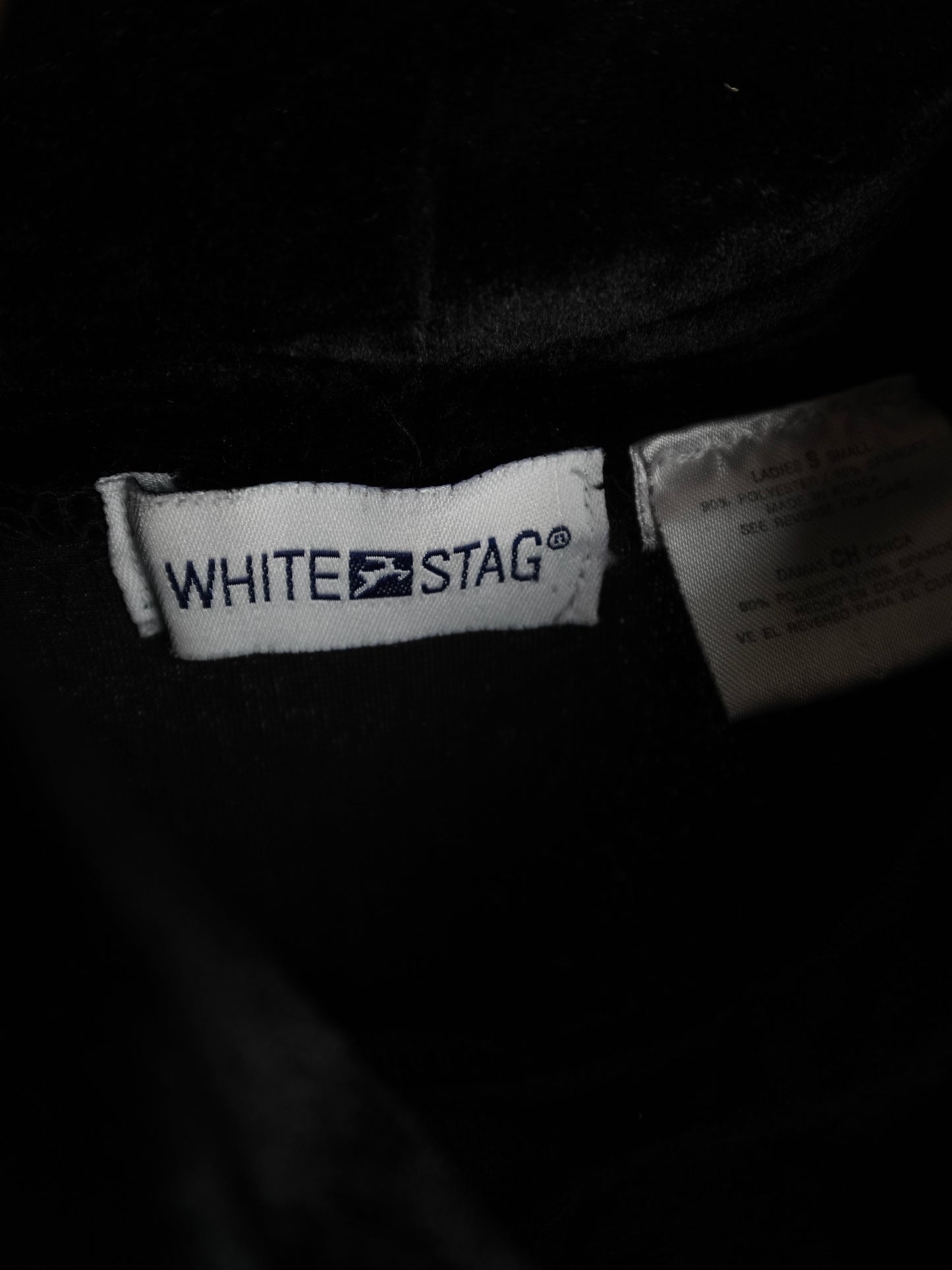 Half sleeve Velours Tops - Black