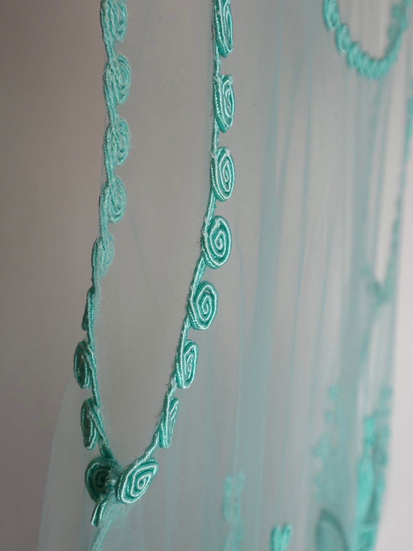 Embroidery Sheer Tops