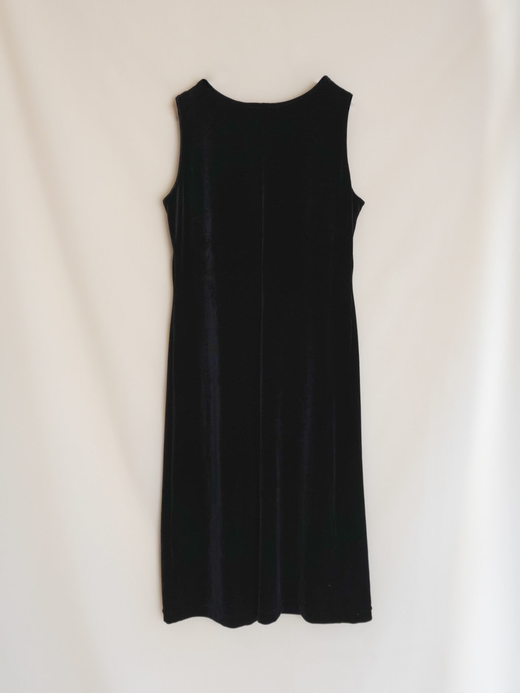 90s Velours Sleeveless Onepiece