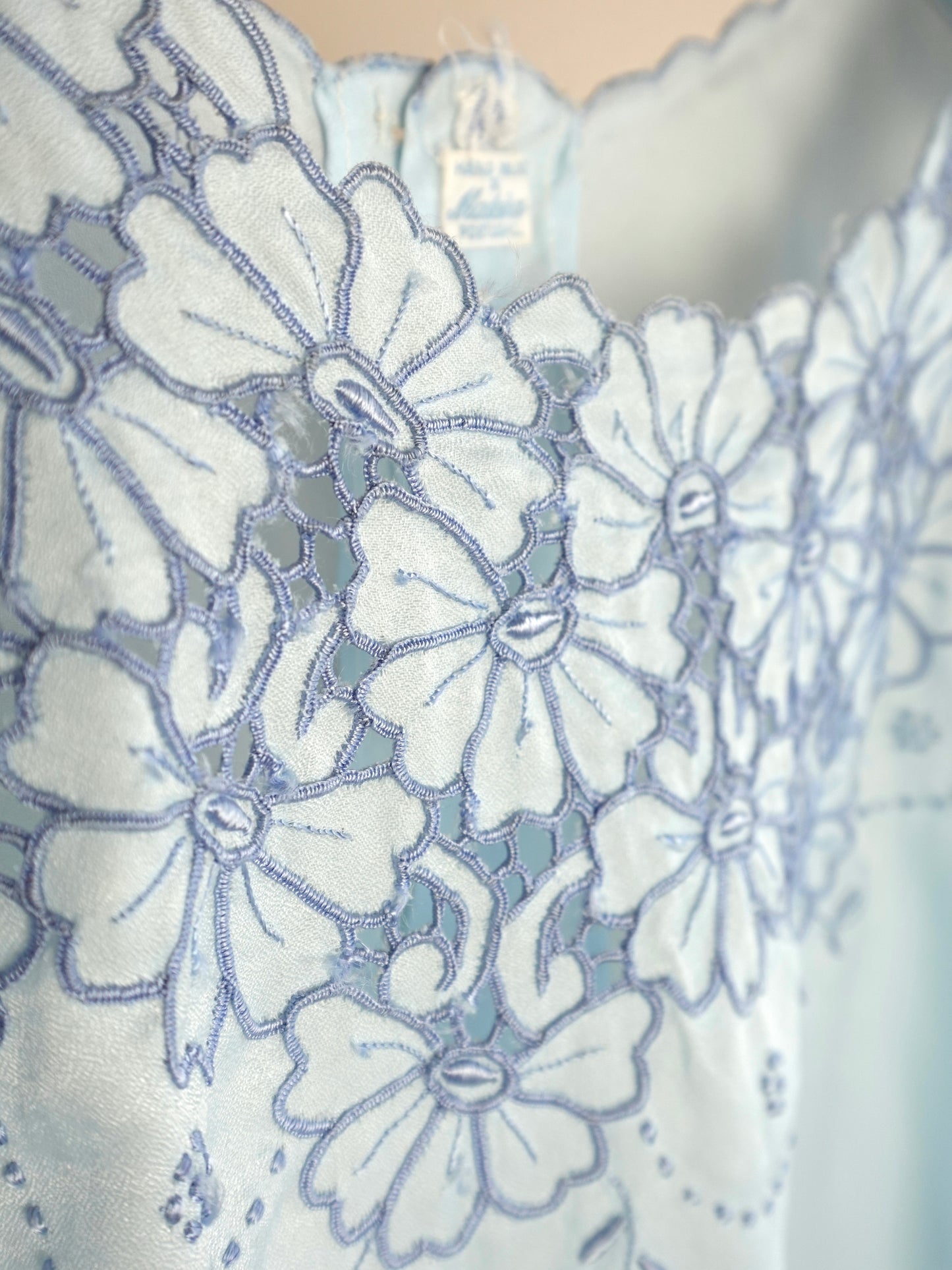 Flower embroidery Tops