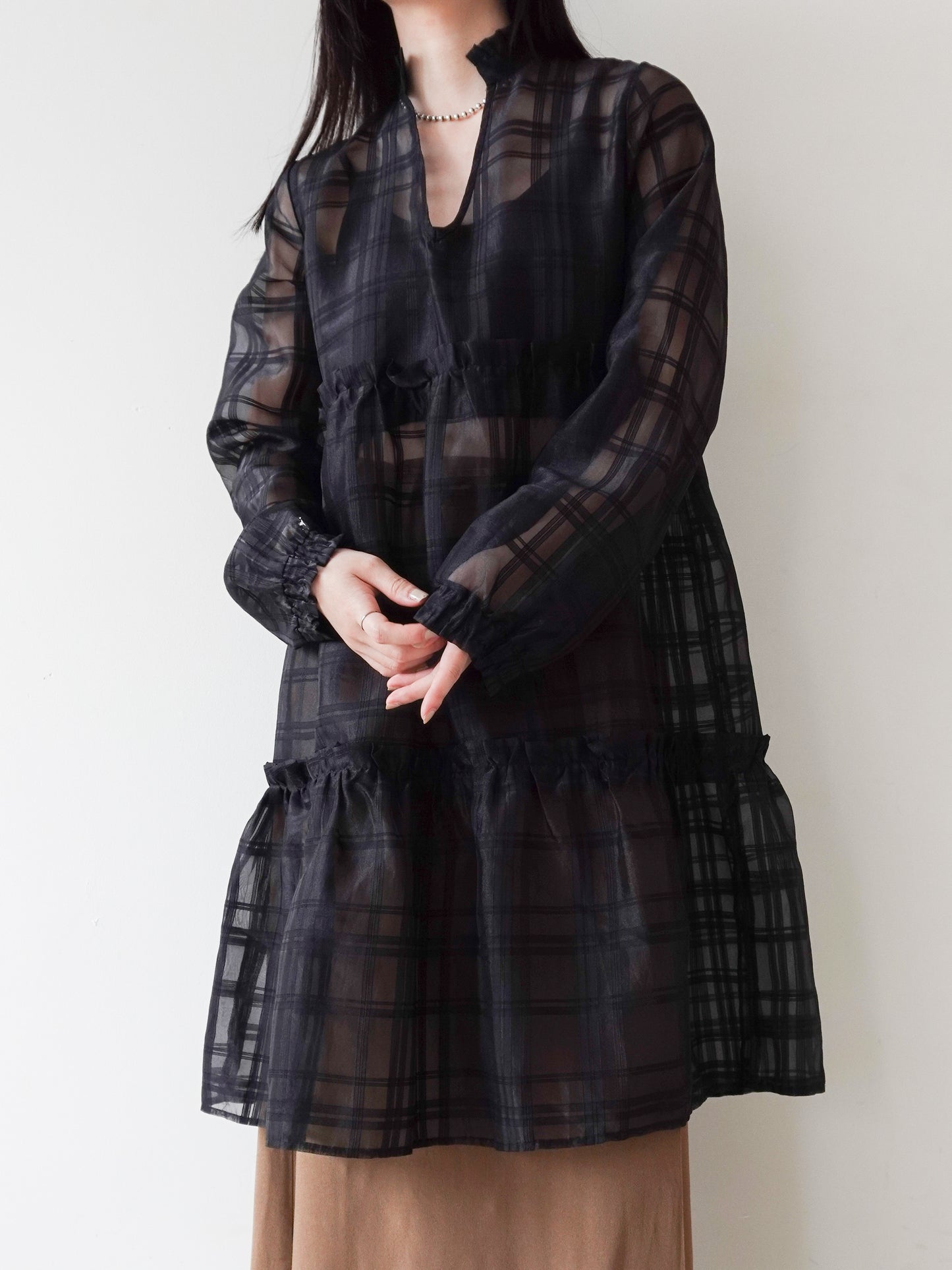 Sheer Tunic Tops