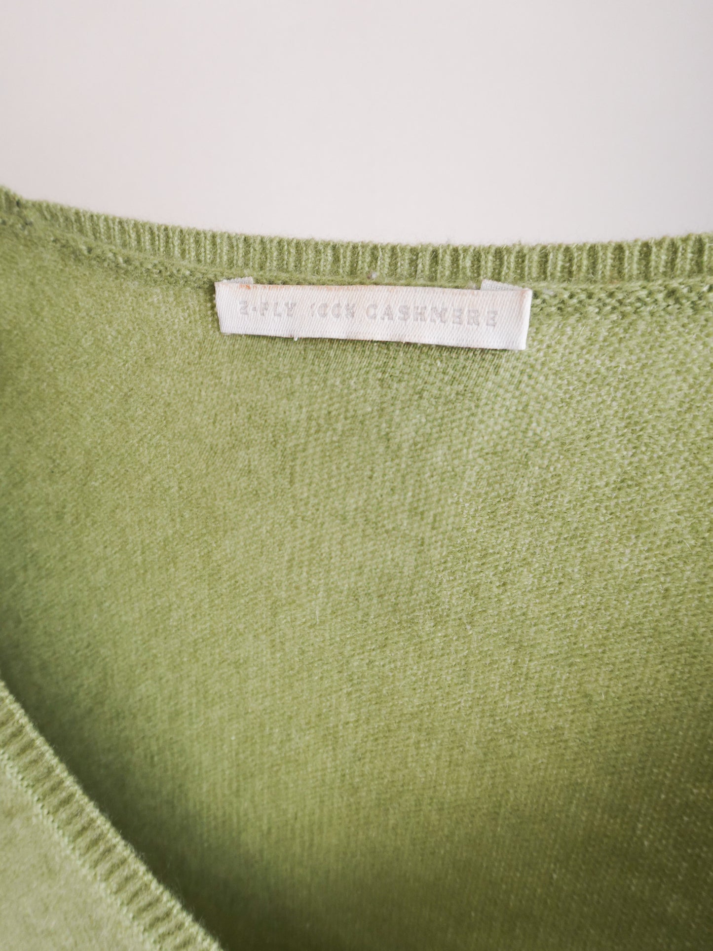 Pure Cashmere Knit - Light Green