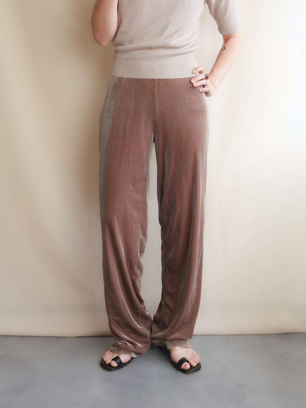 Velours Easy Pants
