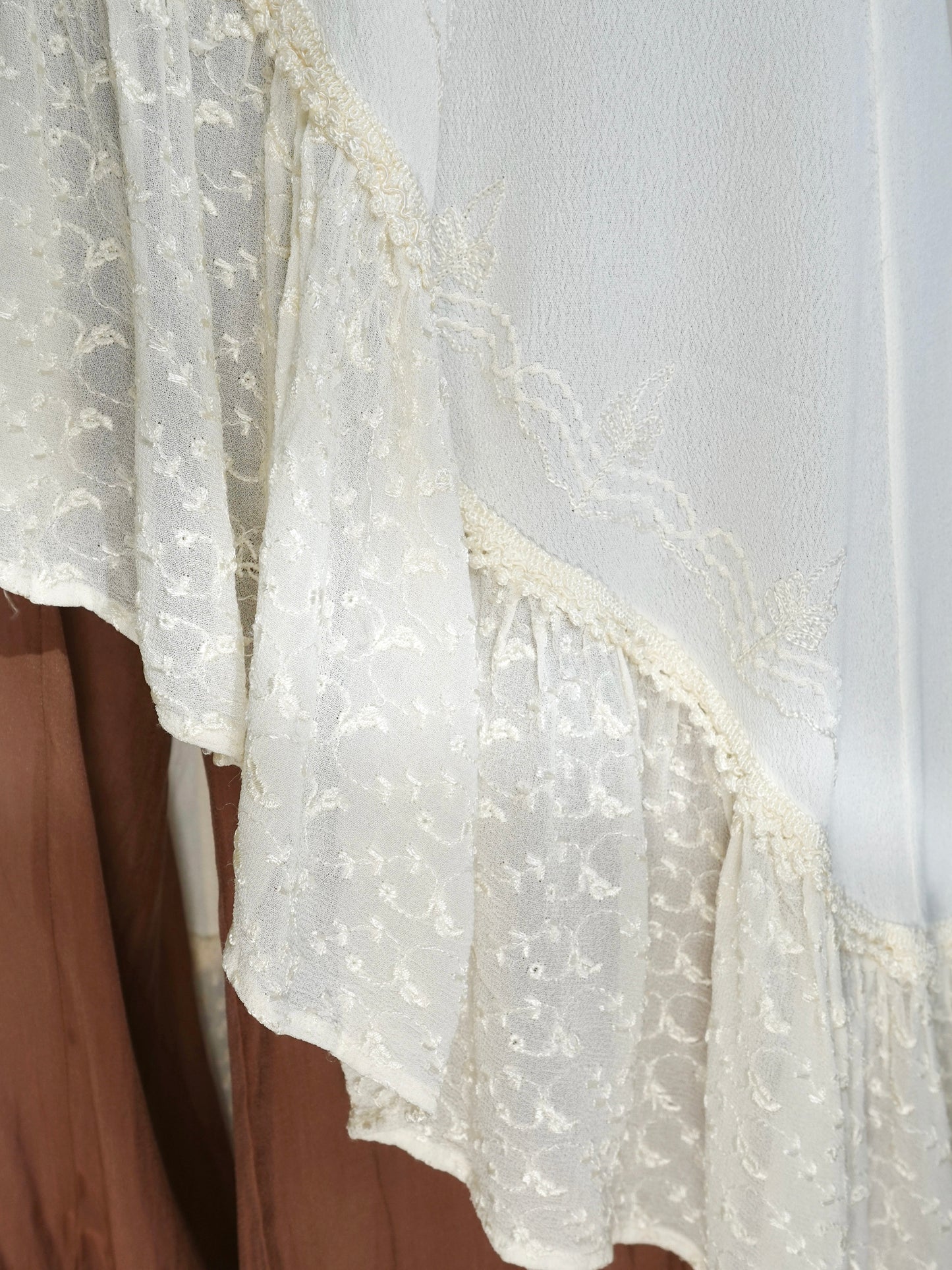 Lace Docking Embroidery Onepiece