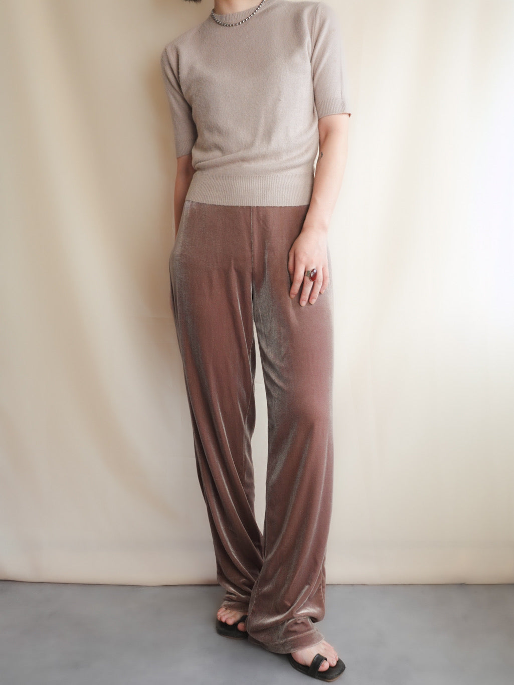 Velours Easy Pants