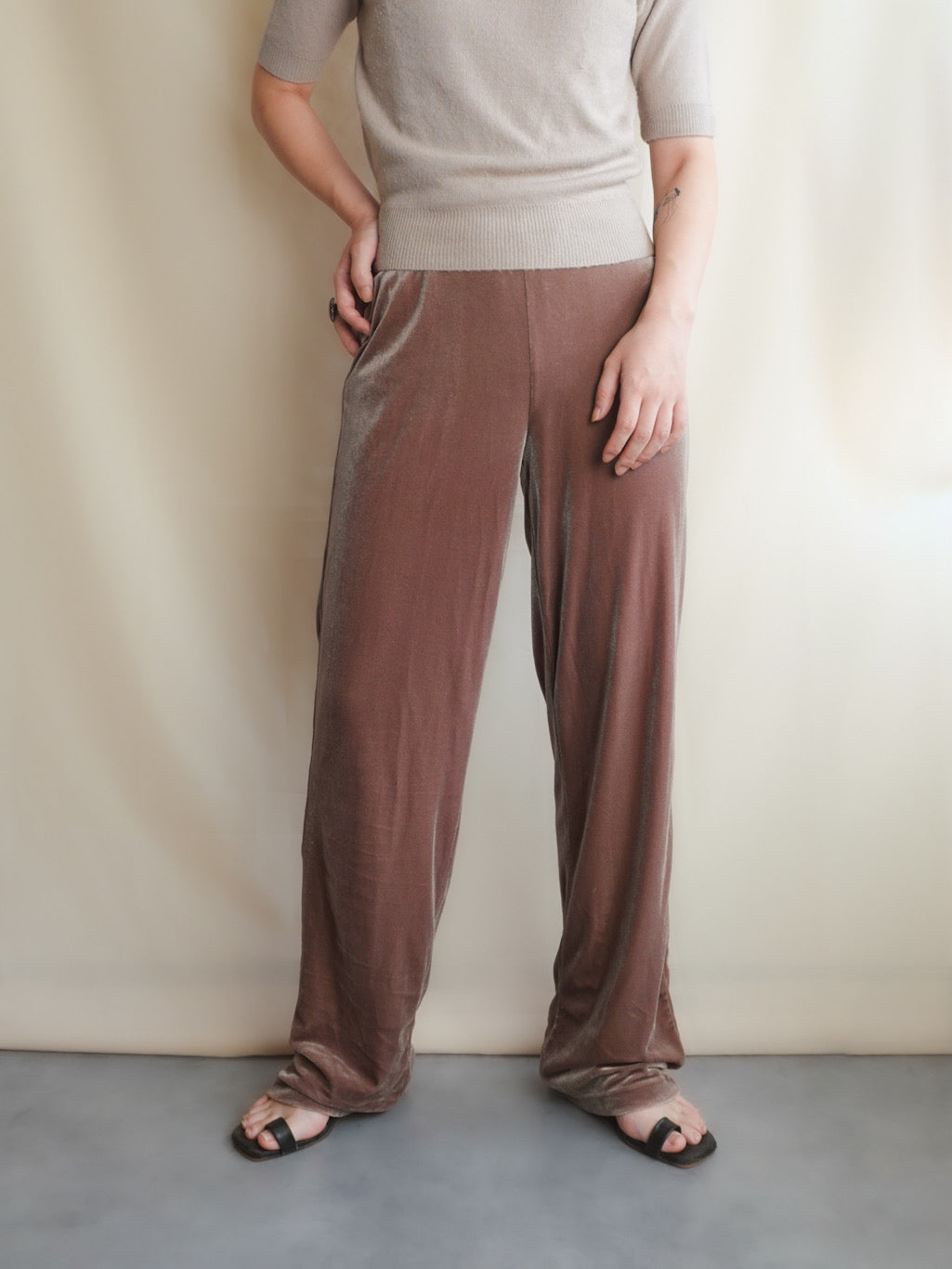 Velours Easy Pants