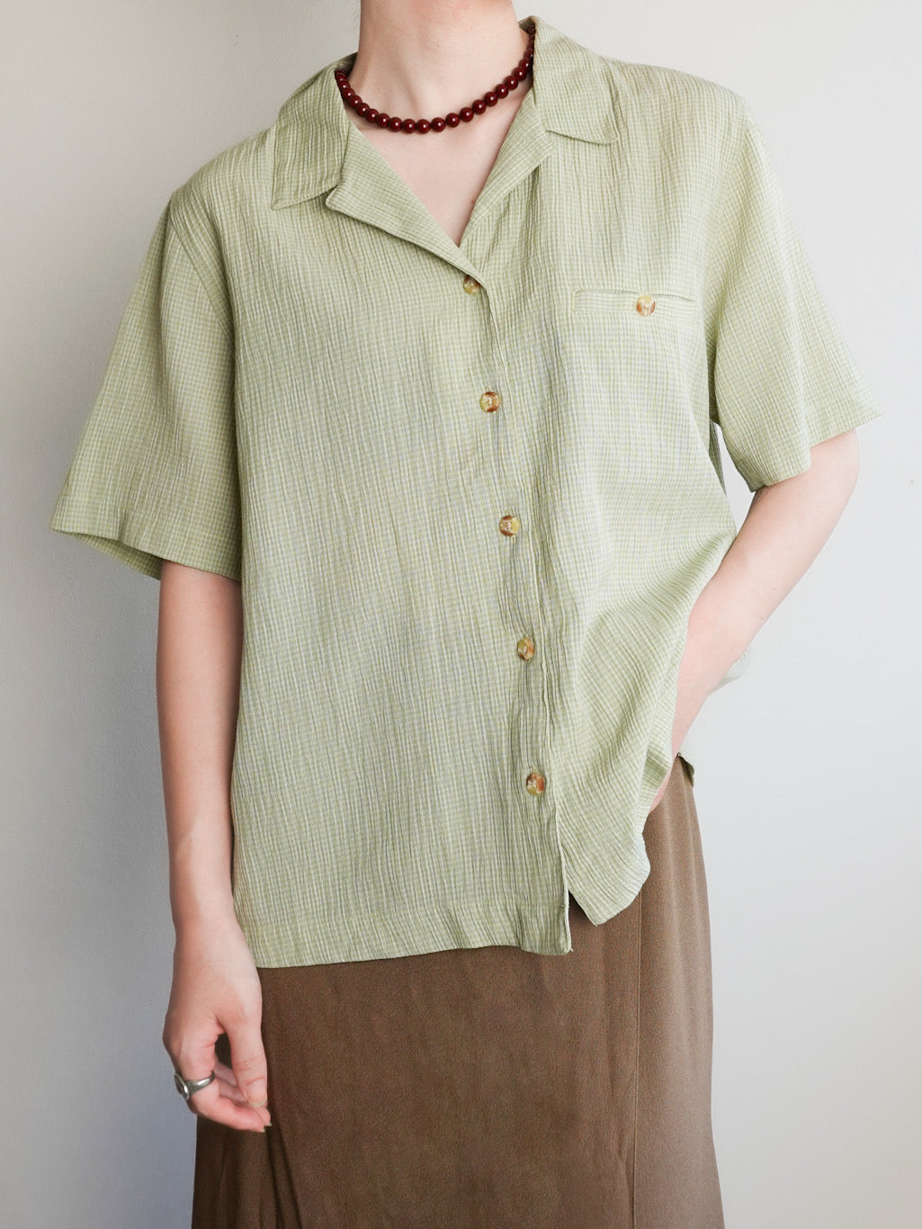 Open collar Shirt