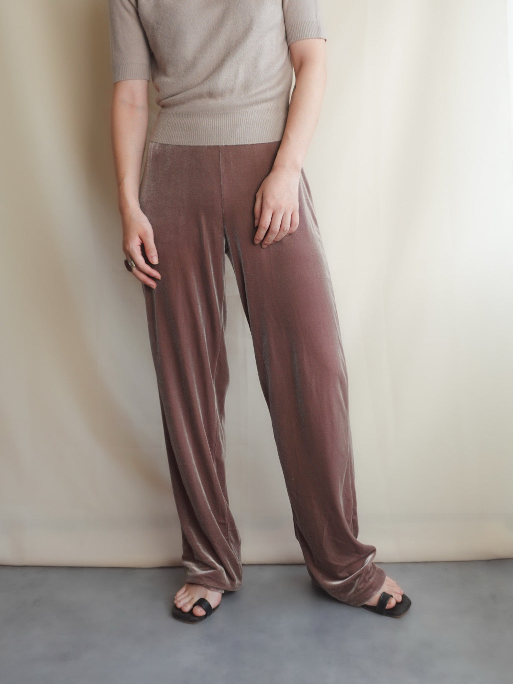 Velours Easy Pants