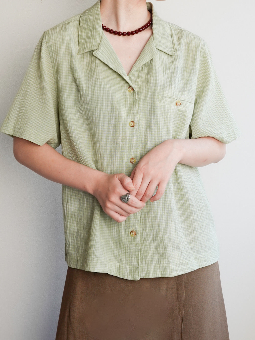 Open collar Shirt