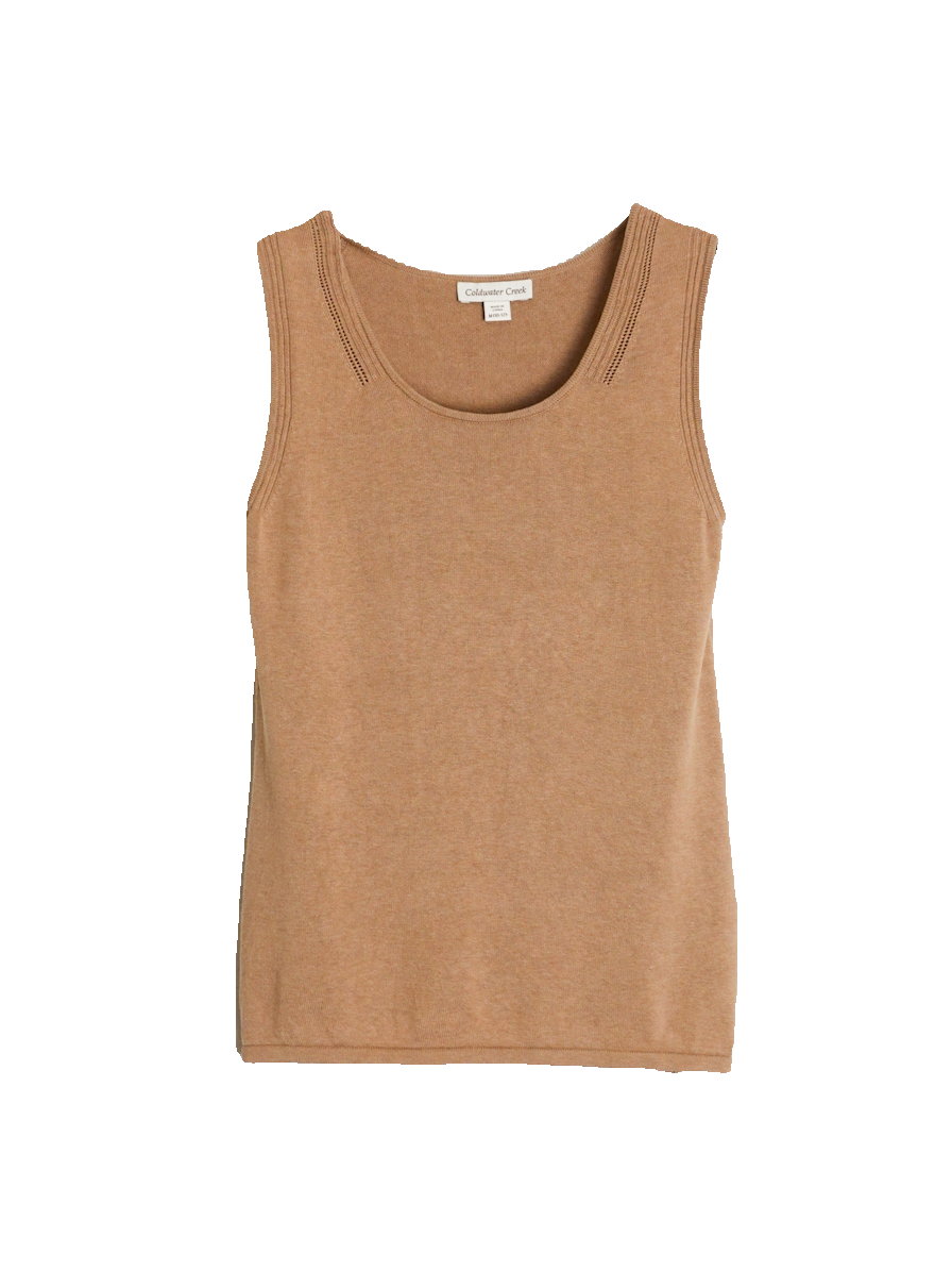 Silk Sleeveless Tops