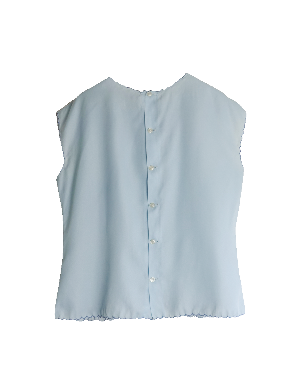 Flower embroidery Tops
