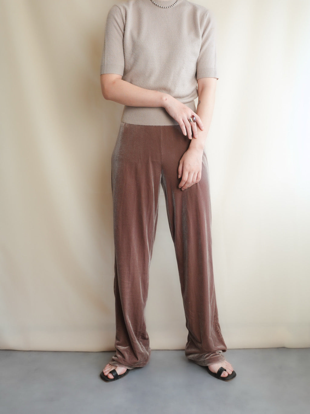 Velours Easy Pants