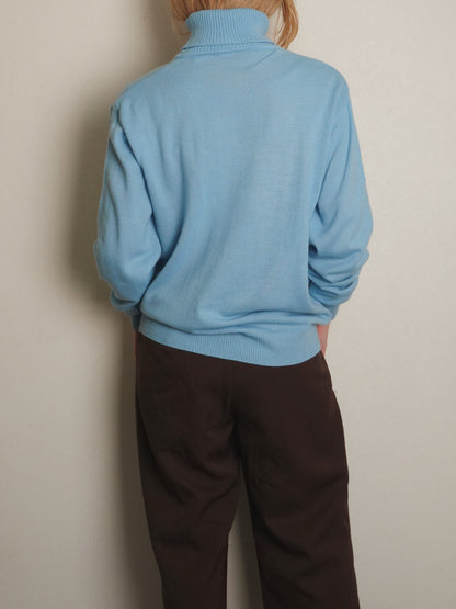 Acrylic Highneck Knit