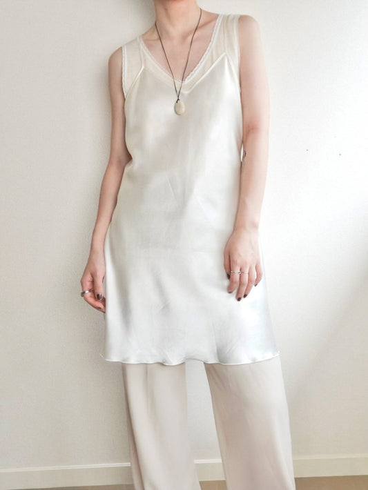 80s~ Satin Camisole Onepiece