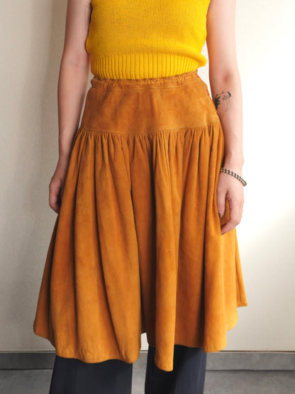 Italy Suede Skirt