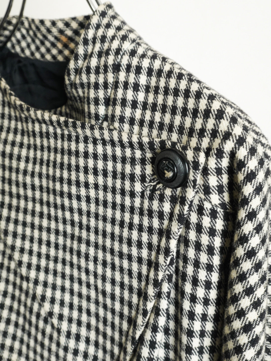 80s Gingham Check Jacket