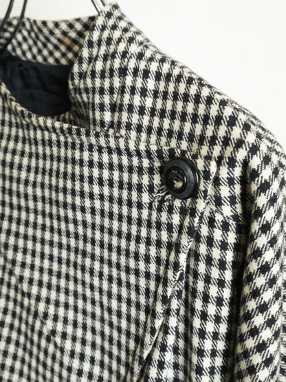 80s Gingham Check Jacket