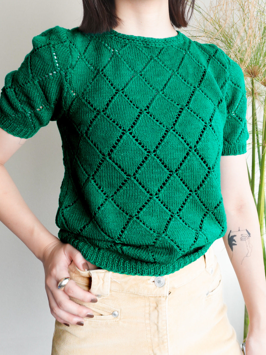 Half sleeve Knit