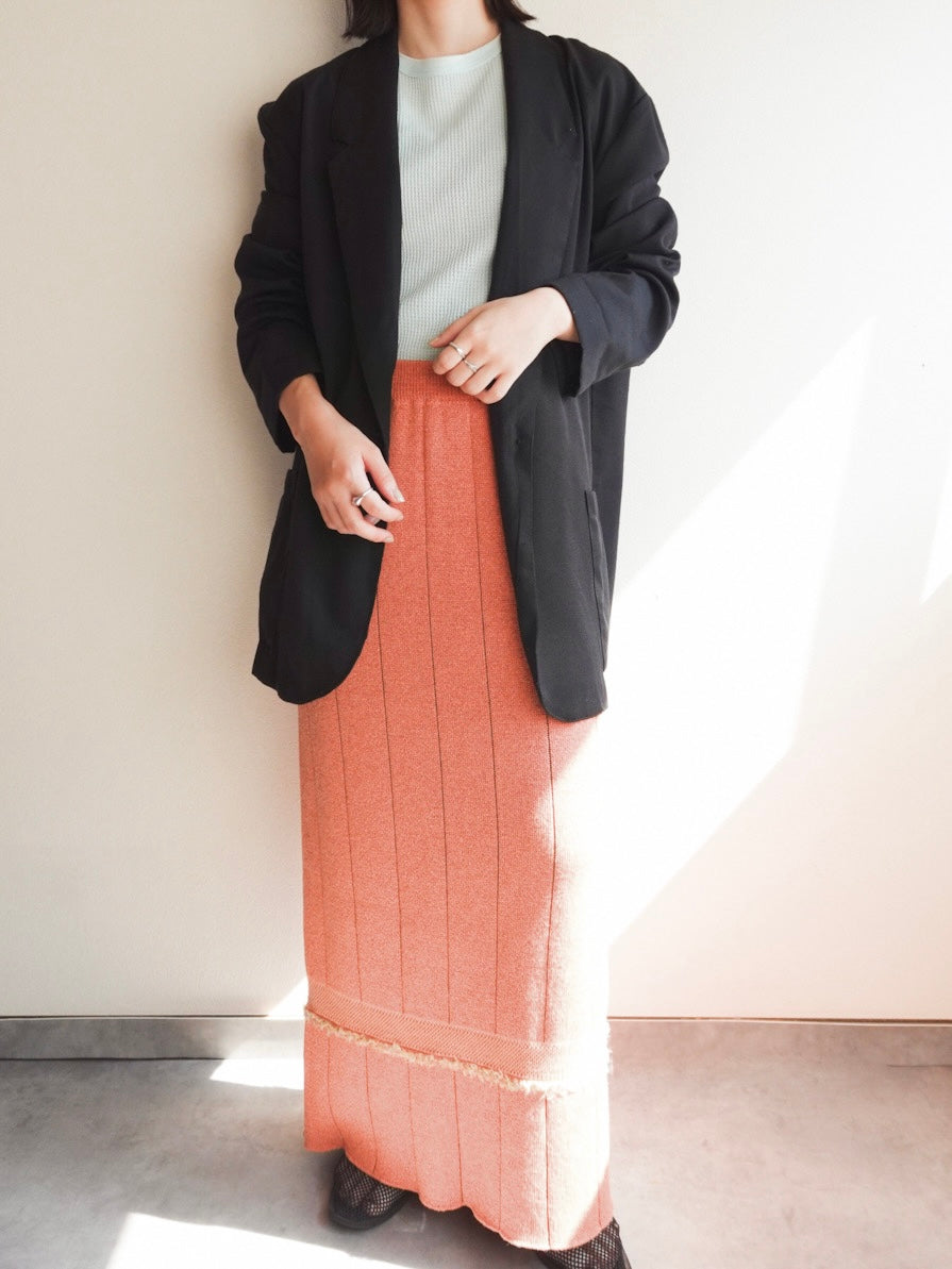 Knit Long Skirt