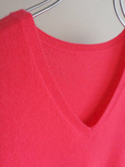 Cashmere Vneck Knit