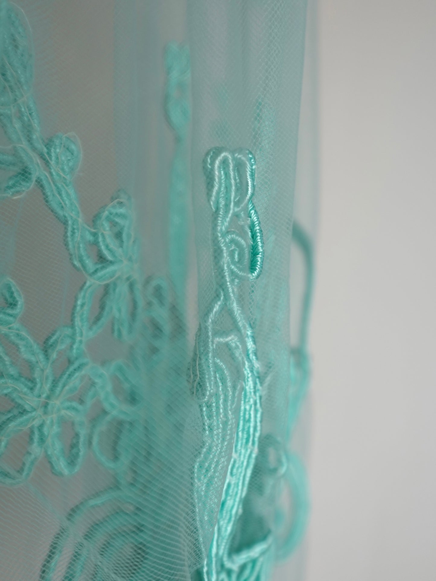 Embroidery Sheer Tops