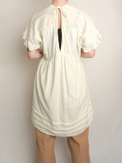 Dot Vneck Tunic
