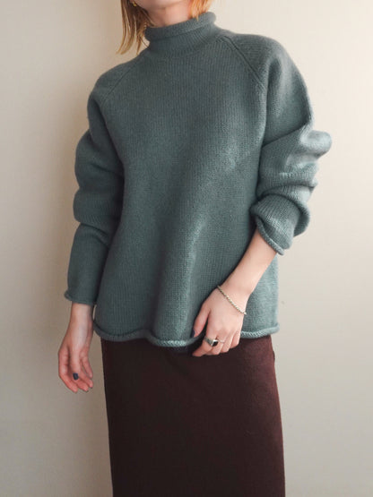 90s~ "J.CREW" Roll neck Knit