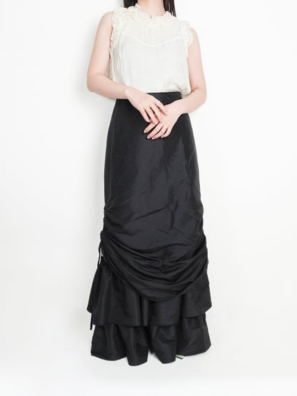 Tiered Draw cord Skirt