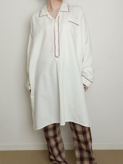 Piping Pajama Shirt