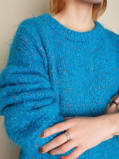 Mix Blue Knit