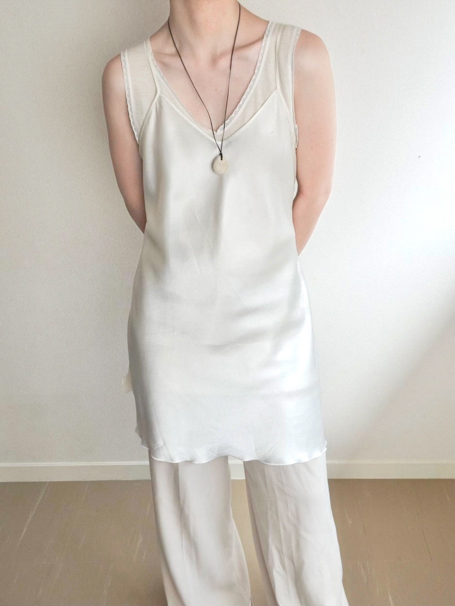 80s~ Satin Camisole Onepiece