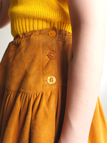 Italy Suede Skirt