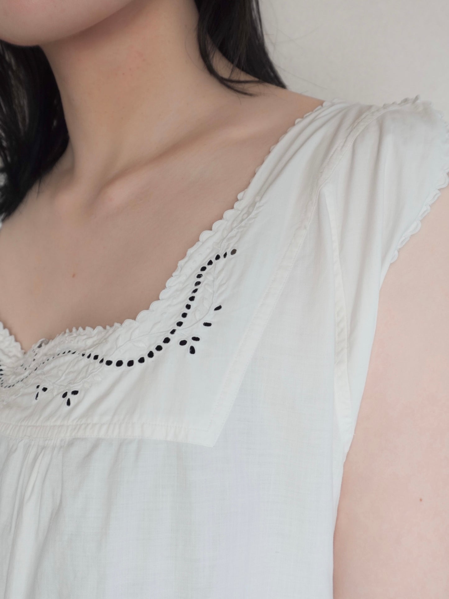 Cutwork Lace Night Dress