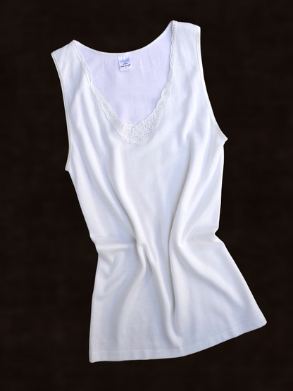 Euro Lace Underwear Tank