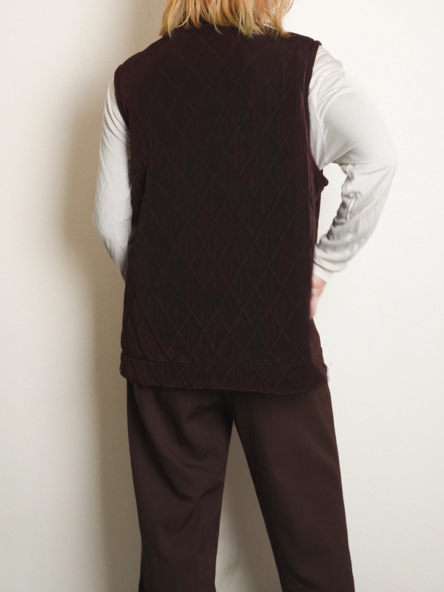 "CHICO'S" Quilting Zip Vest