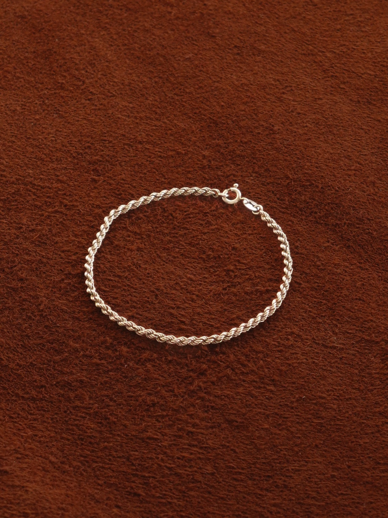 Slim Rope Chain Bracelet