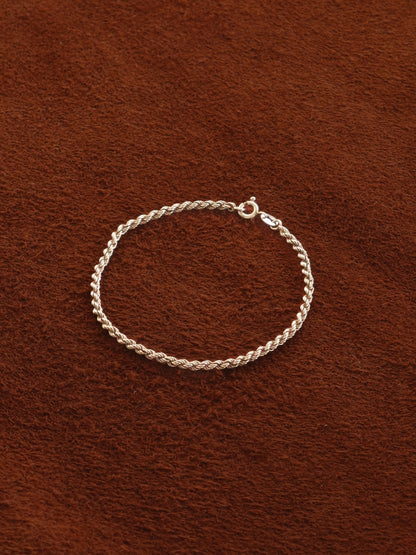 Slim Rope Chain Bracelet