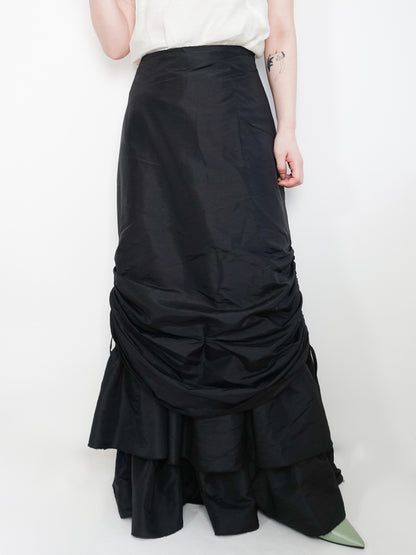 Tiered Draw cord Skirt