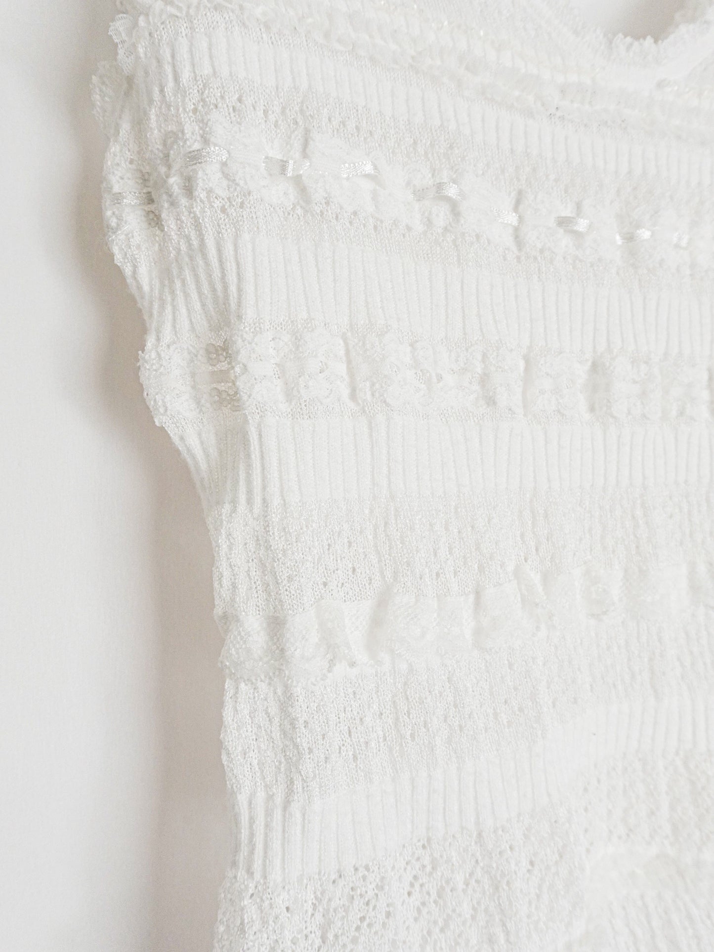Lace Knit Vest