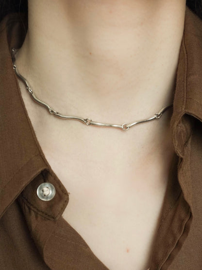 Wave Chain Necklace