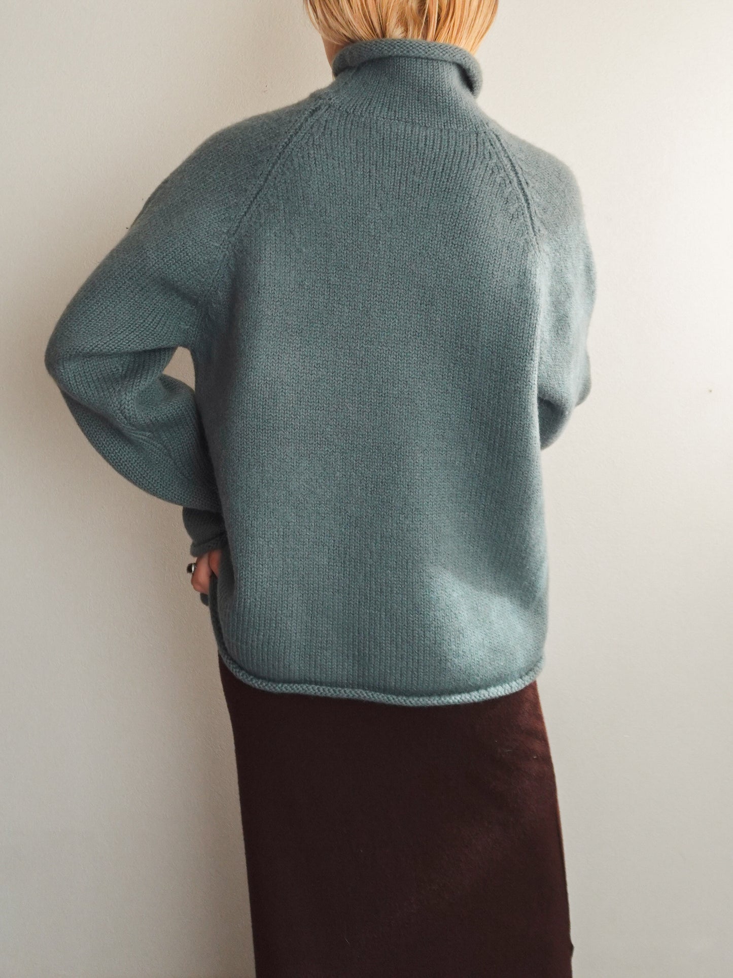 90s~ "J.CREW" Roll neck Knit