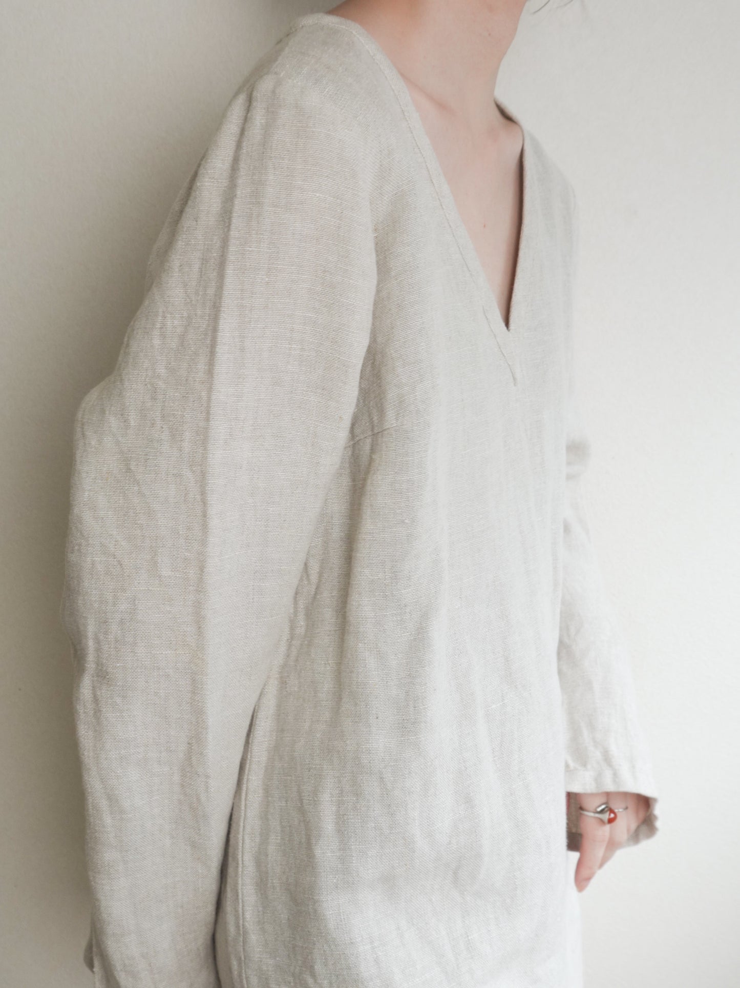 "agnes b." Linen Onepiece
