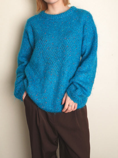 Mix Blue Knit