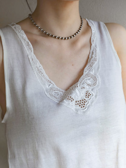 Euro Lace Underwear Tank