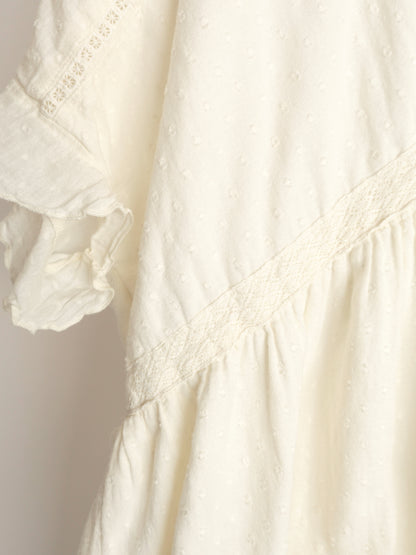 Dot Vneck Tunic